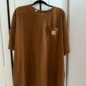 Carhartt Men's Short Sleeve Brown Tee